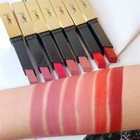 ysl slim matte lipstick swatches 17|ysl matte lipstick online review.